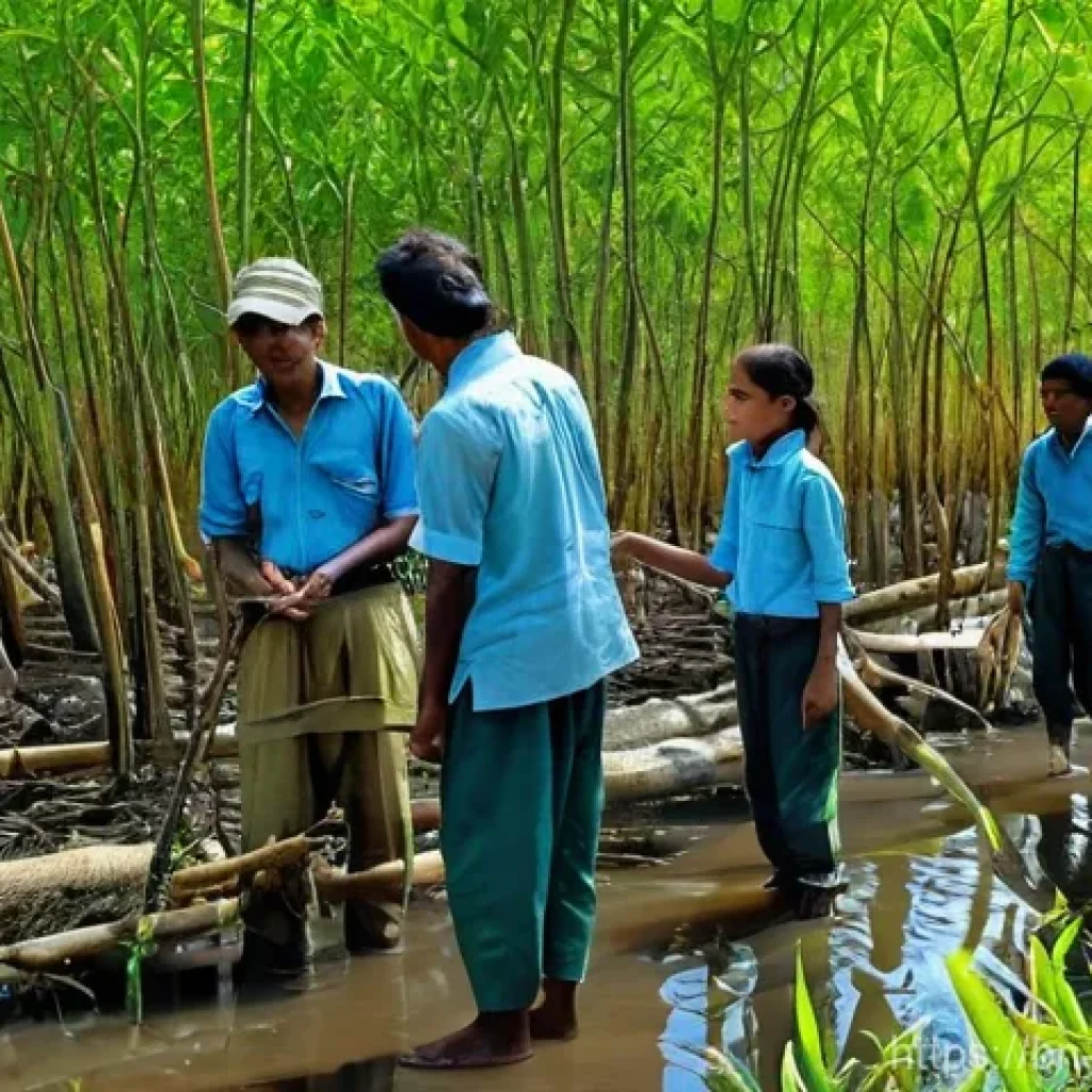 생물다양성 보전 전문가 스킬셋 - **Prompt for Community Engagement and Local Knowledge:**
    "A vibrant scene depicting a diverse te...