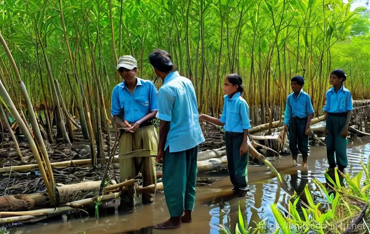 생물다양성 보전 전문가 스킬셋 - **Prompt for Community Engagement and Local Knowledge:**
    "A vibrant scene depicting a diverse te...